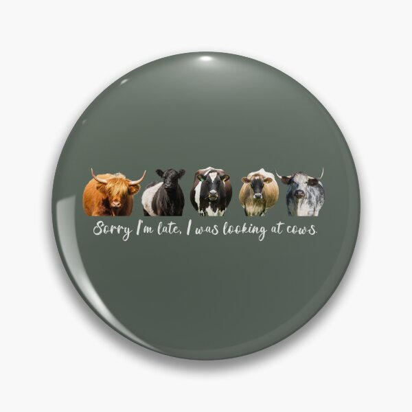 Item preview, Sorry I'm Late, I Was Looking at Cows II designed and sold by Jane Stanley Photography.