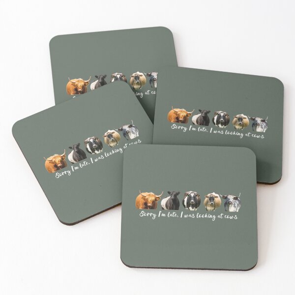 Item preview, Sorry I'm Late, I Was Looking at Cows II designed and sold by Jane Stanley Photography.