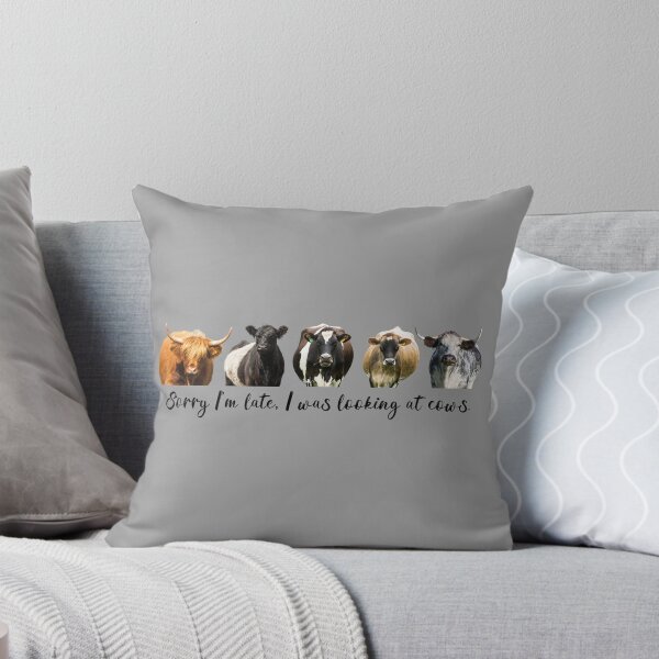 Item preview, Sorry I'm Late, I Was Looking at Cows designed and sold by Jane Stanley Photography.