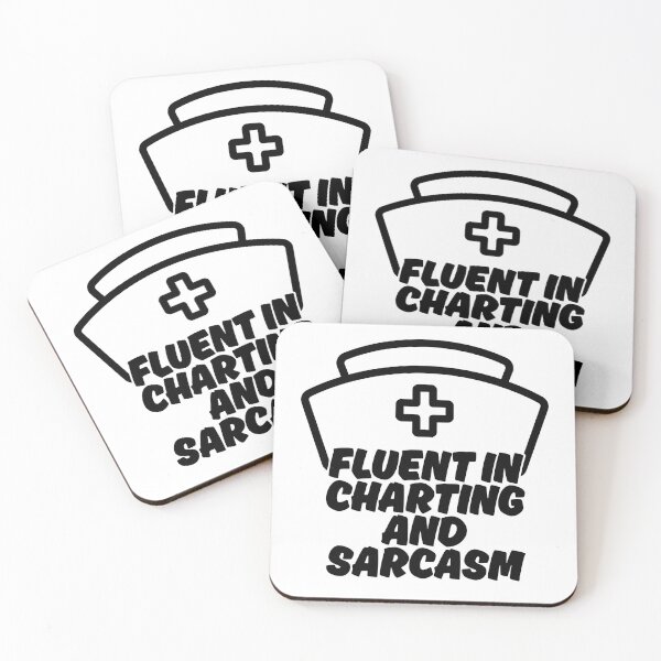 Item preview, Nurse Sarcasm , Medical pun sticker designed and sold by CraftsbyMiLo (Medical).
