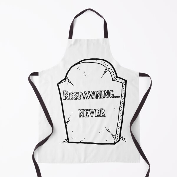 Item preview, Respawning... Never Gravestone designed and sold by Owcomm.