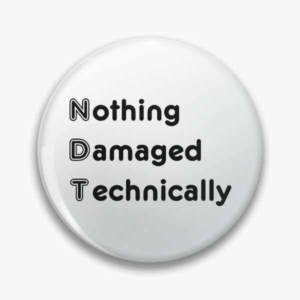 Item preview, Funny NDT Engineering Acronym Pun designed and sold by ThePungineer.
