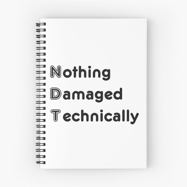 Item preview, Funny NDT Engineering Acronym Pun designed and sold by ThePungineer.
