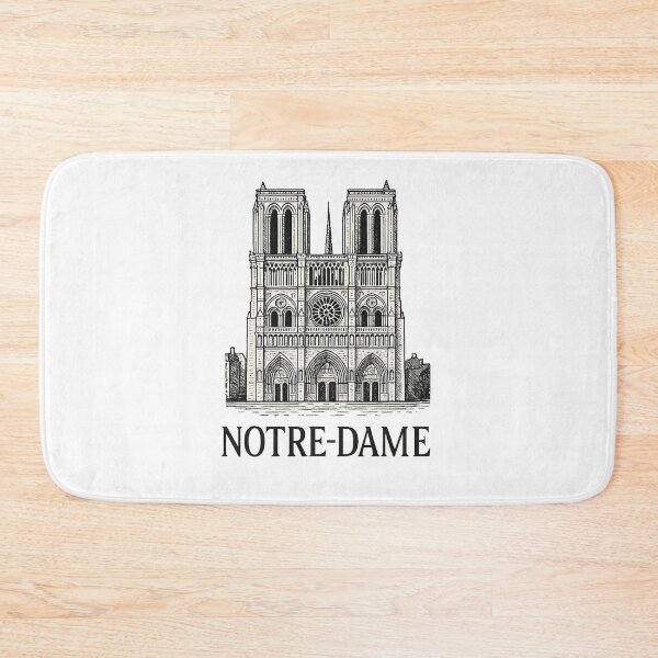 Item preview, NOTRE-DAME (Intricate Linework) designed and sold by TheWonkyEaselCo.