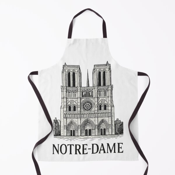 Item preview, NOTRE-DAME (Intricate Linework) designed and sold by TheWonkyEaselCo.