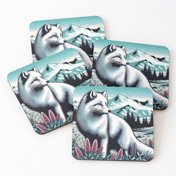 Item preview, Arctic Fox Art #11 | Fox Lovers designed and sold by ksgraphics222.