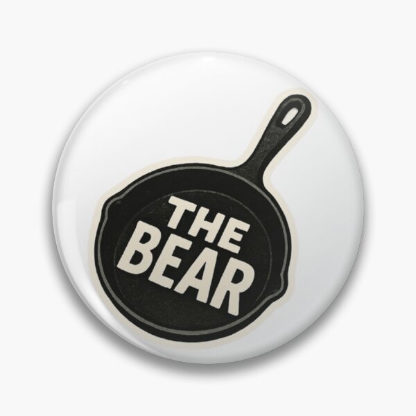 Item preview, The Bear Yes Chef Netflix Apron Blue TV Show Cooking Kitchen Frying Pan designed and sold by SamiraArts.