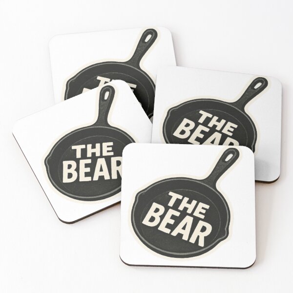 Item preview, The Bear Yes Chef Netflix Apron Blue TV Show Cooking Kitchen Frying Pan designed and sold by SamiraArts.