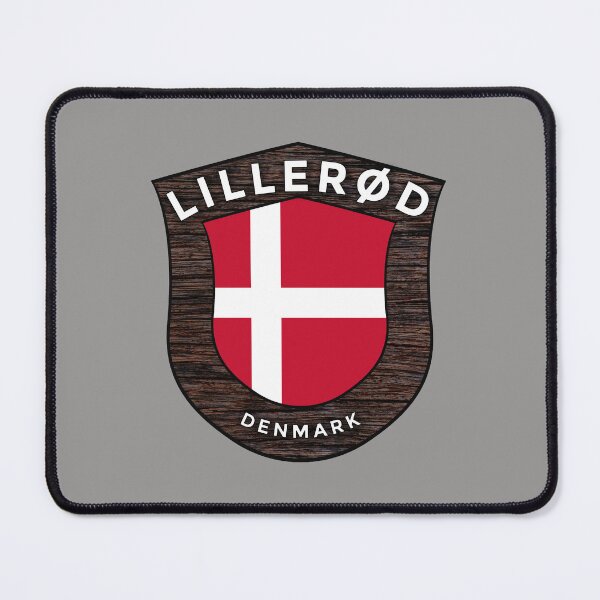 Item preview, Lillerød Denmark Emblem Flag designed and sold by World Designs.