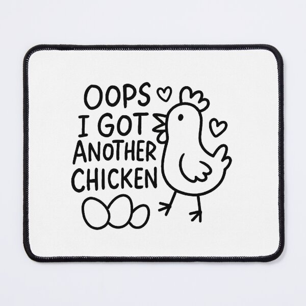 Item preview, Oops I Got Another Chicken – Funny Backyard Chicken Lover Tee designed and sold by ElCrocodel.