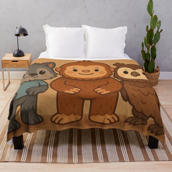 Item preview, Bigfoot, Owlbear and Yeti 18 designed and sold by AIfolklore.