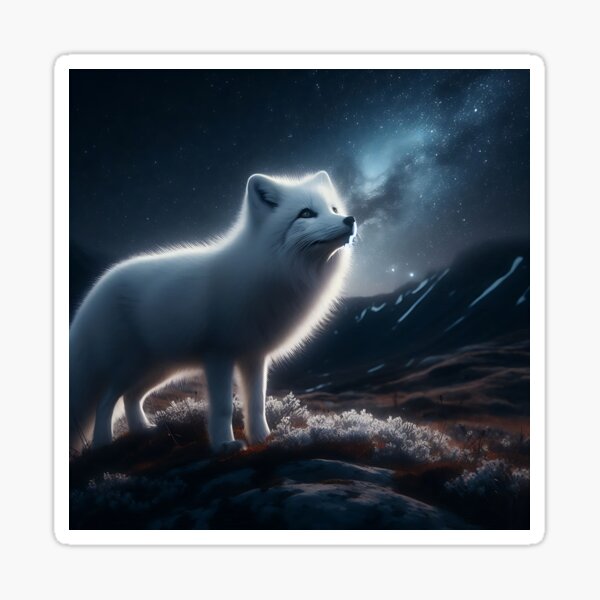 Item preview, Arctic Fox Art #13 | Fox Lovers designed and sold by ksgraphics222.