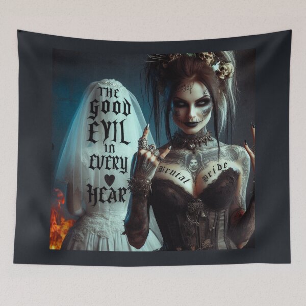 Item preview, Gothic Brides Twin Rockers designed and sold by Voodoo Store Paranormal Collections.