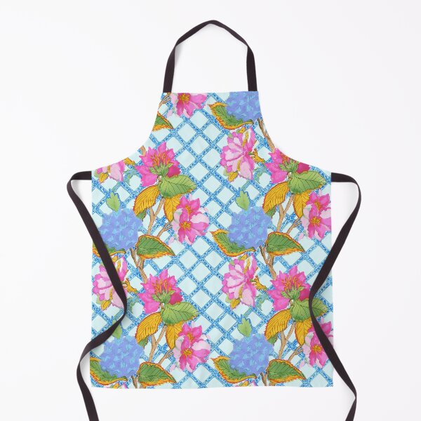 Item preview, Flores trepadoras chinoiserie en celosía designed and sold by SophieClimaArt.