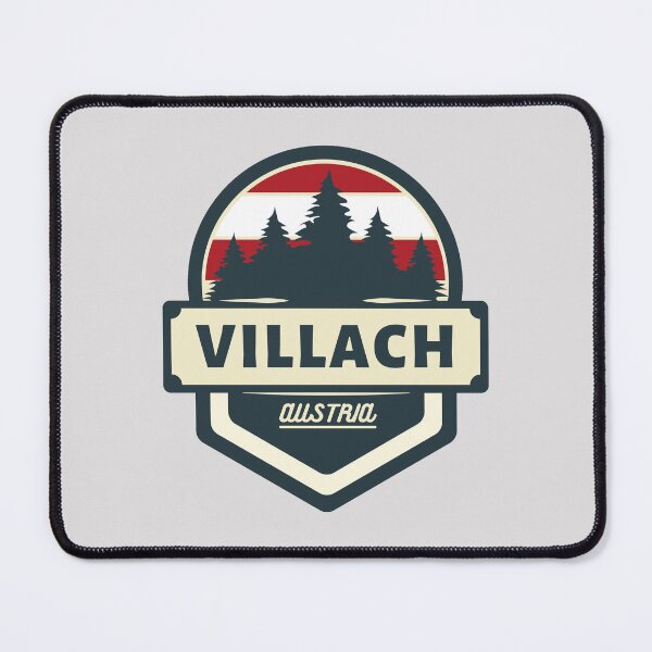 Item preview, Villach Austria Retro Vintage Badge designed and sold by World Designs.