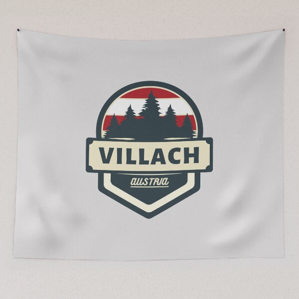 Item preview, Villach Austria Retro Vintage Badge designed and sold by World Designs.