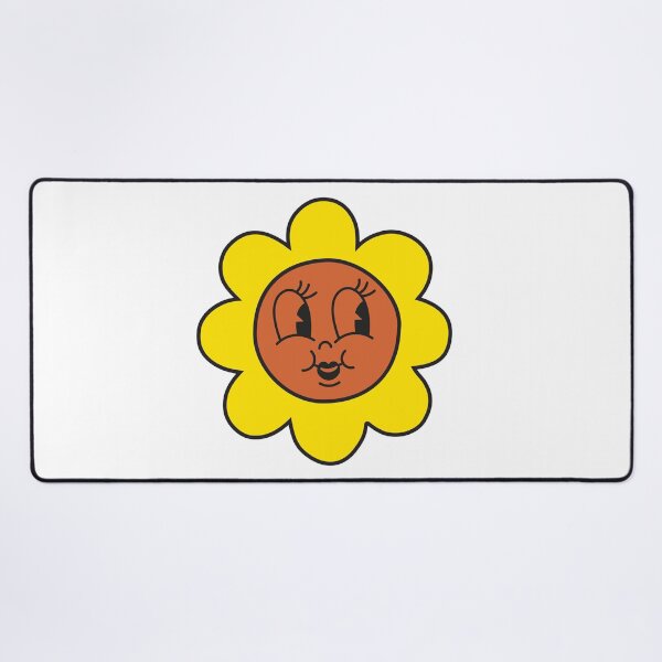 Item preview, Flat Design Illustration with Flower Face at Doodle Style designed and sold by AlginaPugachova.