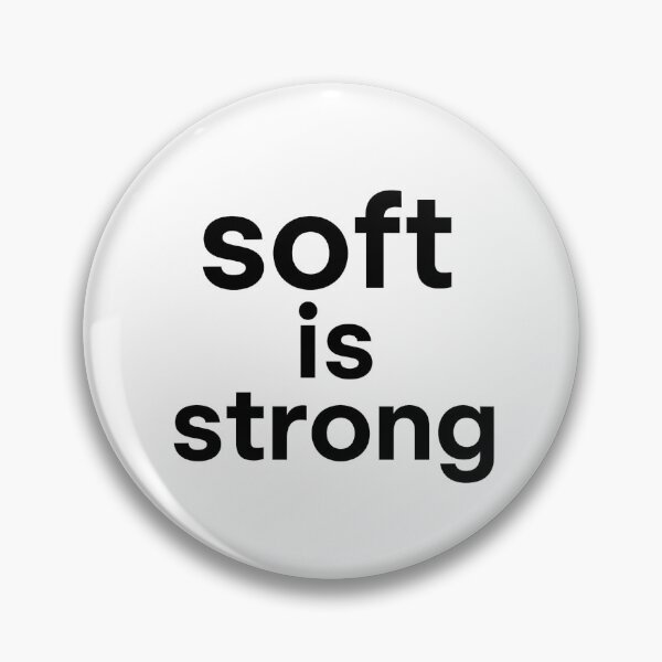 Item preview, Soft is strong  designed and sold by Natthiya Minimal.
