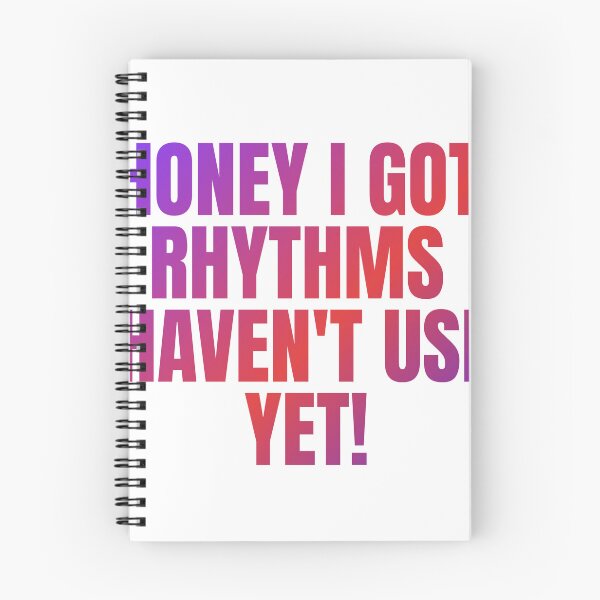 Item preview, HONEY I GOT RHYTHMS I HAVEN'T USED YET GRADIENT designed and sold by Gorillasindamix.