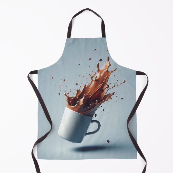 Item preview, No Cup Needed – Mid-Air Coffee Spill Concept designed and sold by ashokreddy343.
