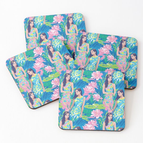 Item preview, Preppy fashion show and waterlilies designed and sold by SophieClimaArt.