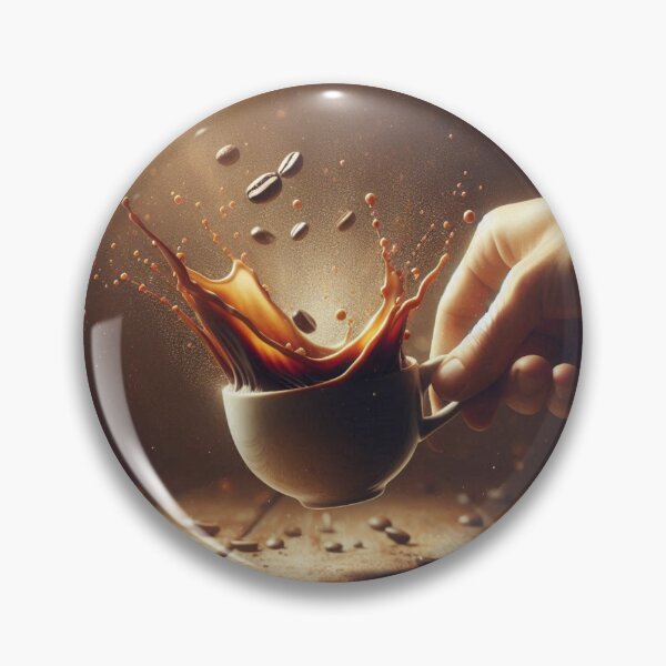 Item preview, Caffeine in Flight – Surreal Coffee Without a Cup designed and sold by ashokreddy343.