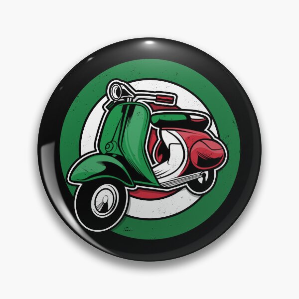 Item preview, Vintage Scooter Italy Flag for Scooter Drivers designed and sold by Billianidesigns.