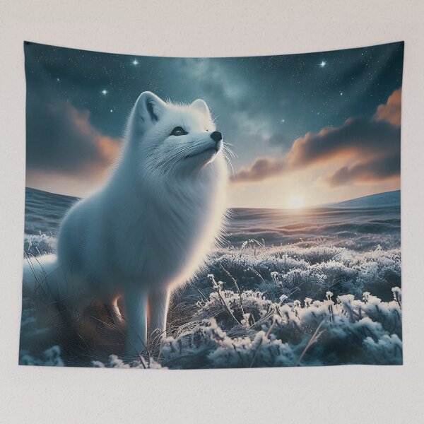 Item preview, Arctic Fox Art #16 | Fox Lovers designed and sold by ksgraphics222.