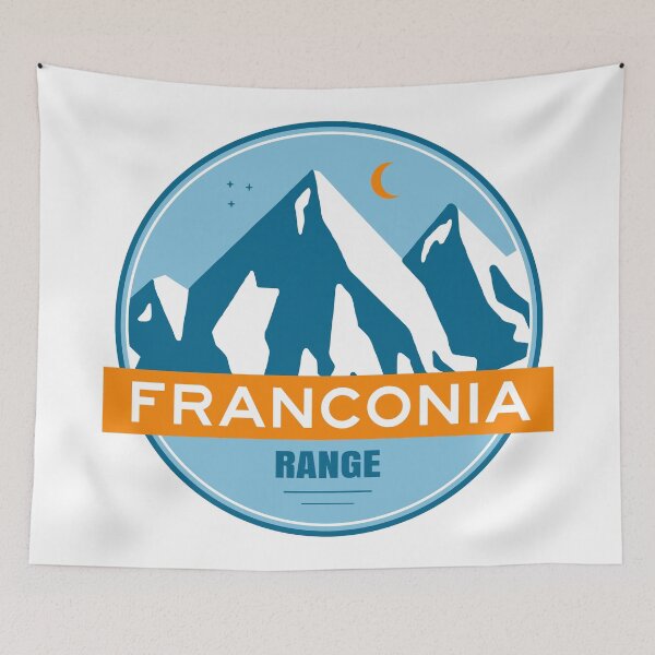 Item preview, Franconia Range New Hampshire Stars Moon designed and sold by Esskay Designs.