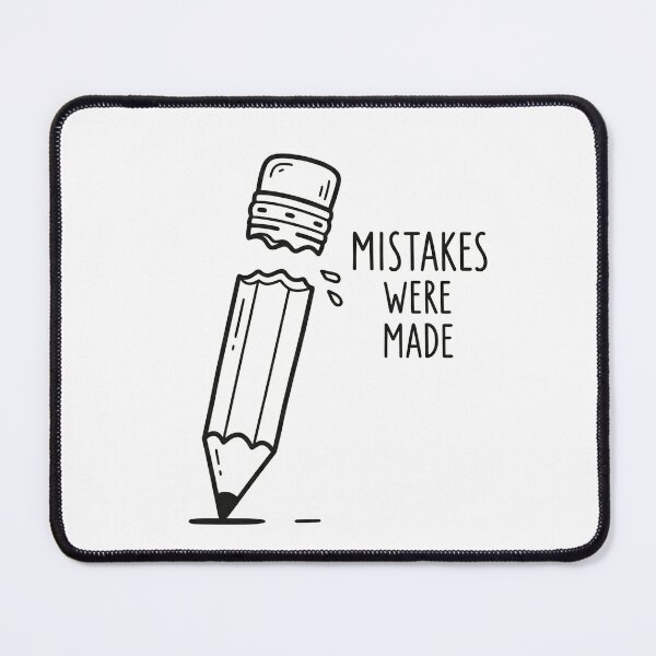 Item preview, Mistakes Were Made Broken Pencil designed and sold by Owcomm.