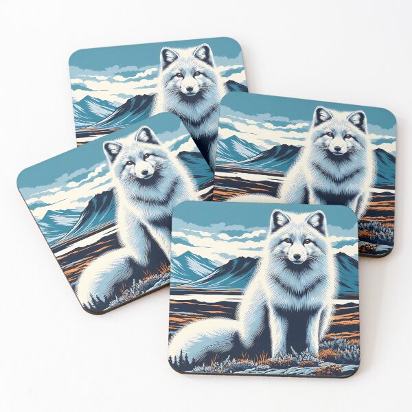 Item preview, Arctic Fox Art #18 | Fox Lovers designed and sold by ksgraphics222.