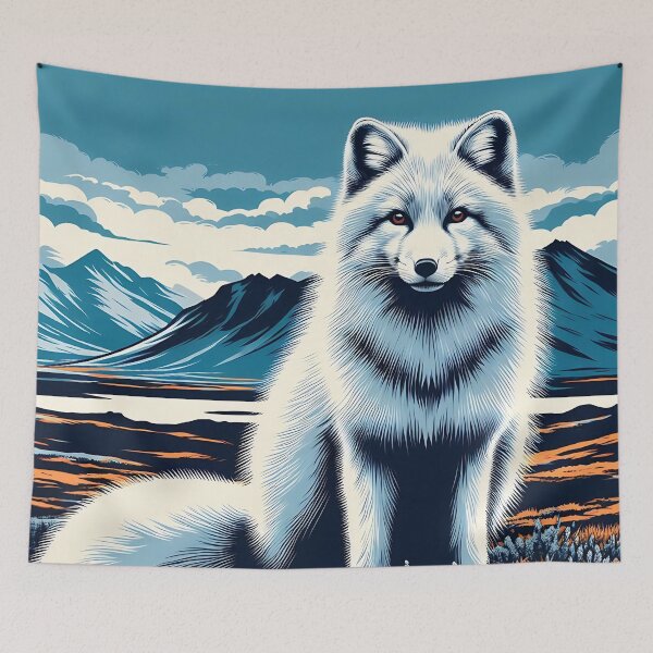 Item preview, Arctic Fox Art #18 | Fox Lovers designed and sold by ksgraphics222.