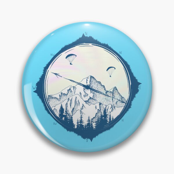 Item preview, Paraglide. Compass. designed and sold by tabemisa.