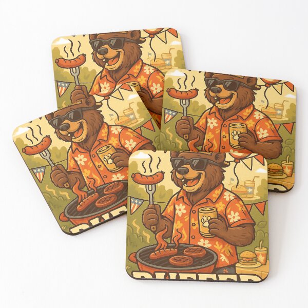 Item preview, American bear funny designed and sold by edexshop.