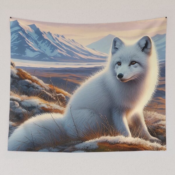 Item preview, Arctic Fox Art #19 | Fox Lovers designed and sold by ksgraphics222.