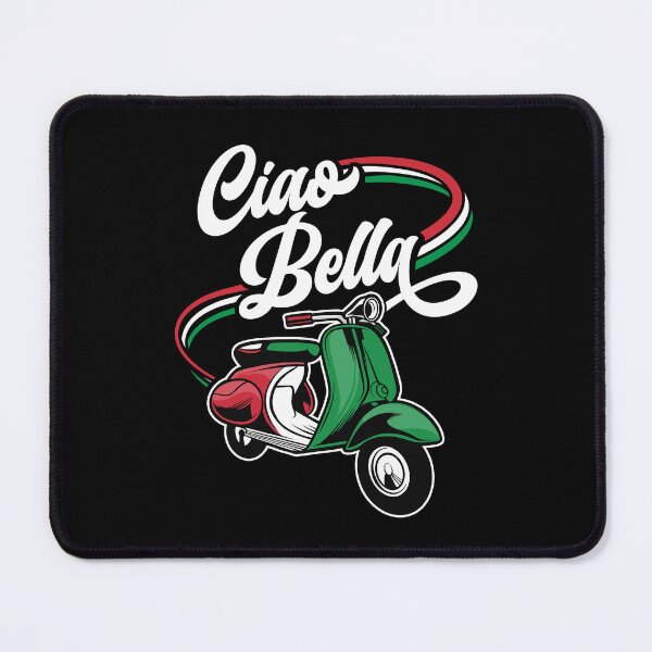 Item preview, Scooter Moped Ciao Bella Italy Flag designed and sold by Billianidesigns.