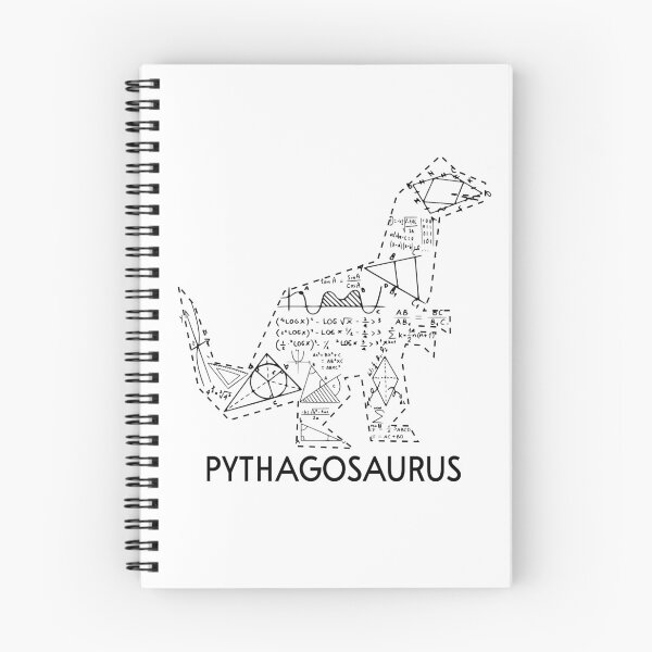 Item preview,  Pythagora's Formula Maths Teacher Nerd T-Rex Dinosaur designed and sold by Colorfulman.