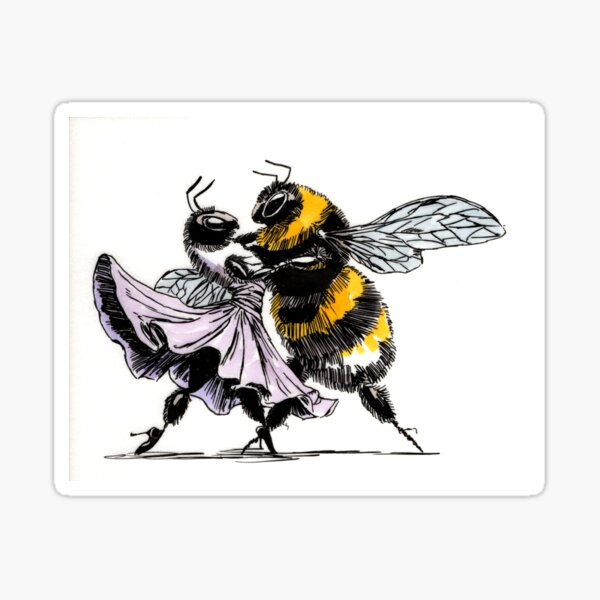 Item preview, Bee Samba designed and sold by Scribbles & Doodles by Jinx.