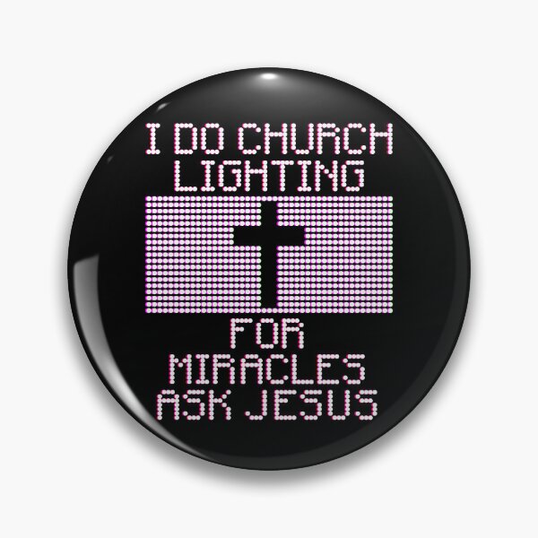Item preview, I Do Church Lighting, For Miracles Ask Jesus designed and sold by doodlerob.