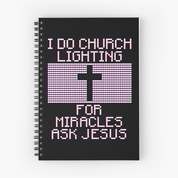 Item preview, I Do Church Lighting, For Miracles Ask Jesus designed and sold by doodlerob.