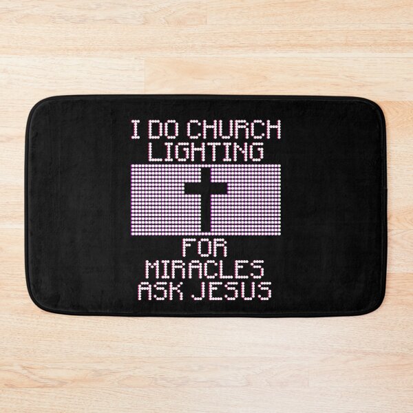 Item preview, I Do Church Lighting, For Miracles Ask Jesus designed and sold by doodlerob.