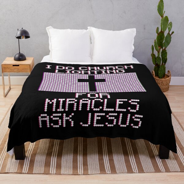 Item preview, I Do Church Lighting, For Miracles Ask Jesus designed and sold by doodlerob.