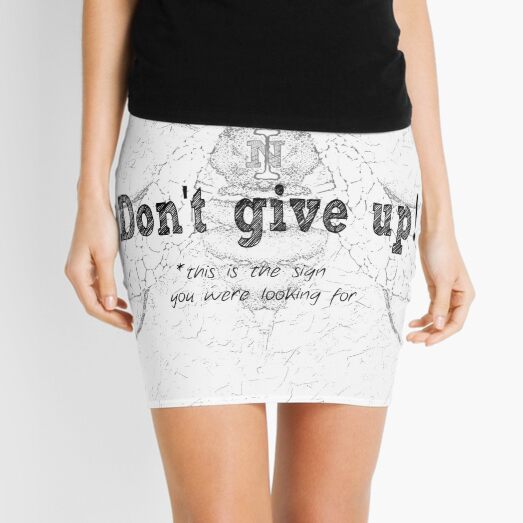 Bee Strong! Mini Skirt