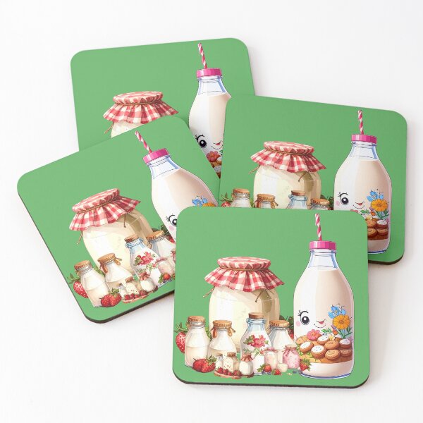 Item preview, Fresh milk and berries Delicious dairy products designed and sold by Nok-Thep.