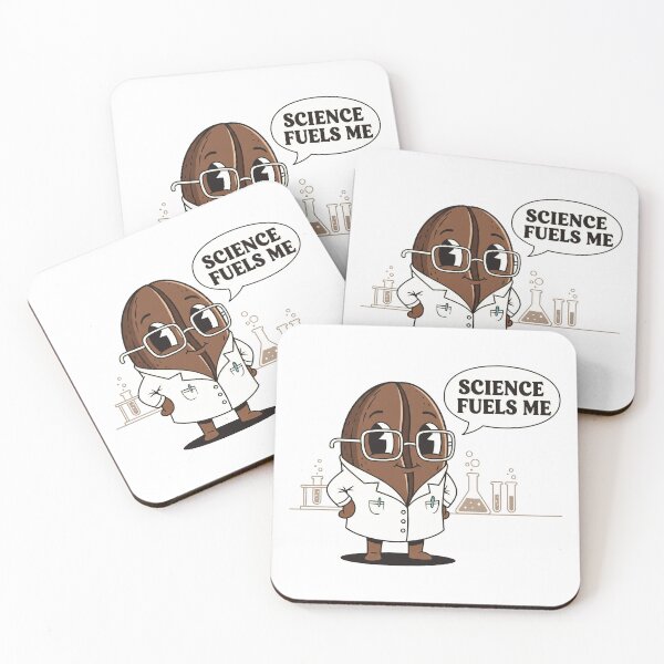 Item preview, Science Fuels Me Coffee Bean Scientist designed and sold by Owcomm.