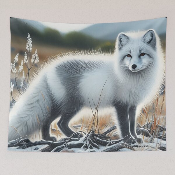 Item preview, Arctic Fox Art #23 | Fox Lovers designed and sold by ksgraphics222.
