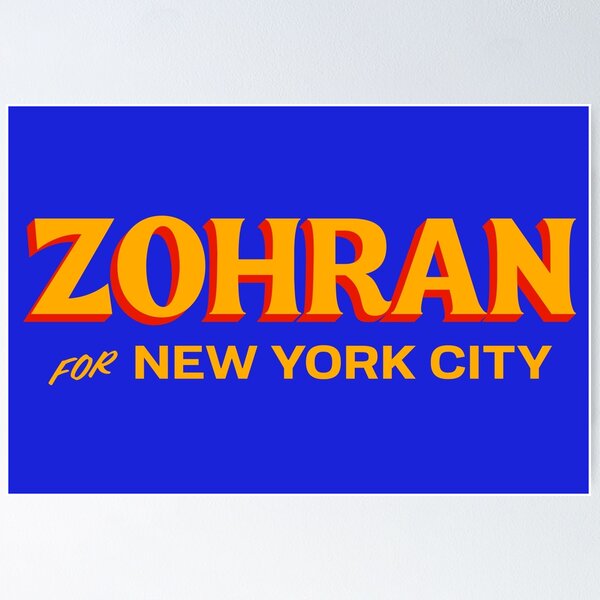 Item preview, Zohran for New York City designed and sold by Wick Designs.