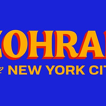 Artwork thumbnail, Zohran for New York City by Wick Designs