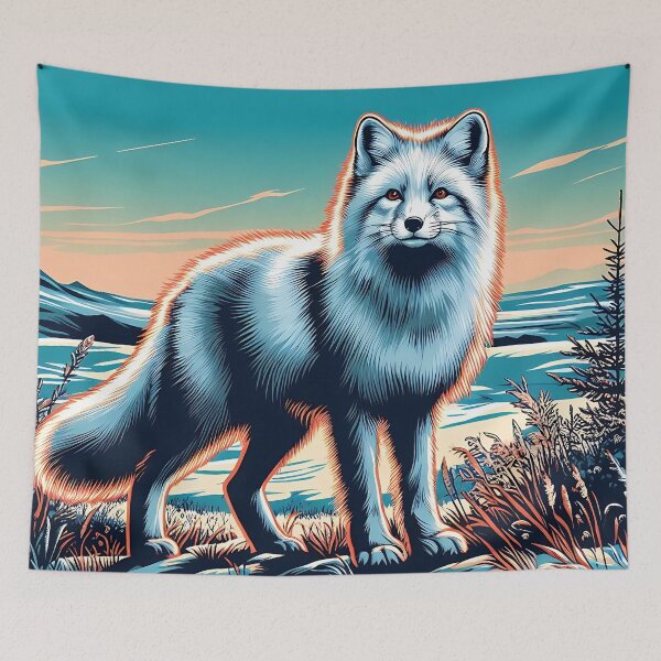 Item preview, Arctic Fox Art #24 | Fox Lovers designed and sold by ksgraphics222.