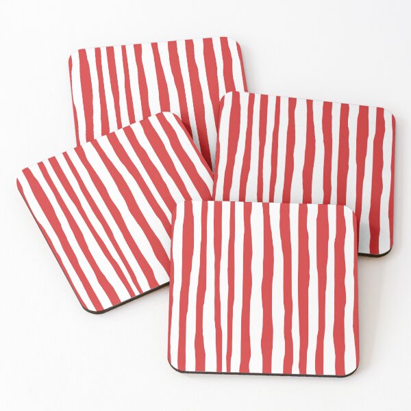 Item preview, Vertical Stripes Red & White designed and sold by tonymagnerart.